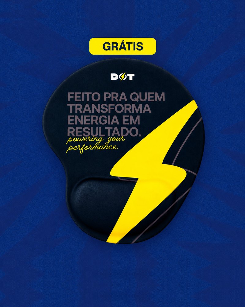 Mousepad DOT grátis