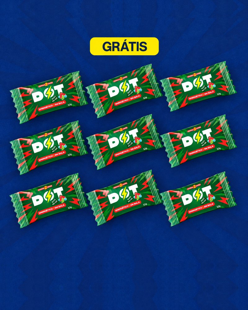 9 sachês DOT Melancia c/ Limão grátis